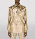 Mens Dolce & Gabbana multi Metallic Tuxedo Shirt | Harrods ...