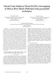 Muhammad danish has 4 jobs listed on their profile. Pdf Glacial Lake Outburst Flood Glof Risk Mapping In Hunza River Basin Pakistan Using Geospatial Techniques