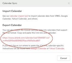 Where Is My Ical Url Calendar We Are Your Airbnb Hosts Forum