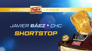 Rizzo won in 2019, 2018 and 2016, when he was also honored with the platinum glove award for the entire national league. Rawlings Baseball On Twitter Rawlings Gold Glove Award Winner Shortstop Nl Javier Baez Teamrawlings Rawlingsgoldgloveawards
