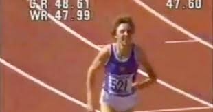 American silver medalist rai benjamin pushed warholm all the way, clocking in at 46.17 — easily inside the previous world record of 46.70, set by the norwegian on. Watch Marita Koch S World Record 400m Run World Records 400m World Record Track And Field