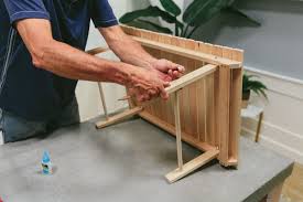Drill pilot holes through each of the mounting hole slots. How To Make A Diy Folding Camping Table Home Improvement Projects To Inspire And Be Inspired Dunn Diy Seattle