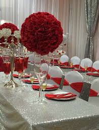 Diamonds Roses Quinceanera Party Ideas Photo 17 Of 17 White Wedding Decorations Red Wedding Theme Quinceanera Party