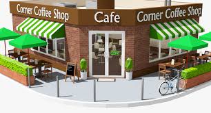 Corner Coffee Shop Interior Exterior Coffee Shops Interior Coffee Shop Shop Interior