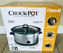 Basic crock pot beef roast with vegetables. Crock Pot 4 5 Qt Manual Slow Cooker Scr450 Kitchen Dining Bar Small Kitchen Appliances
