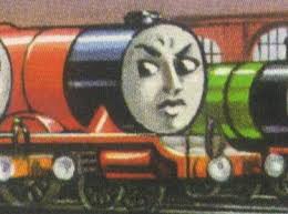 Eva Martha Hughes the Big Red Engine by AuraKnight100