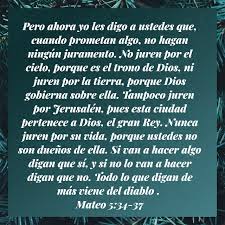 Tema del juramento y Dios