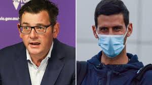 Victorian premier daniel andrews will make his highly anticipated return to work on monday, with punters betting on what he will wear and say at his first press conference. Australian Open 2021 Fourth Covid Case Lockdown News Updates Quarantine Melbourne Daniel Andrews Press Conference Novak Djokovic
