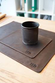Our american made factory expanded into products for the home, desk and office, including all types of leather accessories. Pen Holder Desk Pad Mouse Mat Leather Desk Accessories Set Men Personalized Home Office Decor Gift For Women