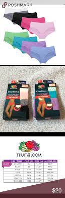 7 Pr Fruit Of The Loom Cool Blend Boy Shorts 7 Pair Of Fruit