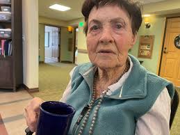 And of course the piping hot coffee and a mint treat!