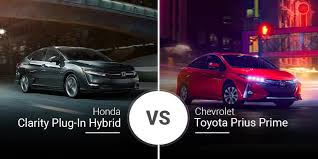 2020 Honda Clarity Plug In Hybrid Vs 2020 Toyota Prius Prime
