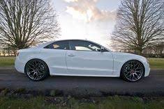 White Audi A5 S Line Coupe With 20 Alloy Wheels Audi Audi Accessories Audi A5 Coupe
