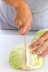 How To Cut Cabbage Jessica Gavin
