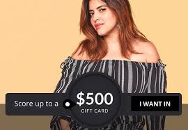 Check spelling or type a new query. Lane Bryant 500 Gift Card Sweepstakes
