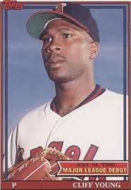 1990 Topps Major League Debut Card #169-Cliff Young, California Angels