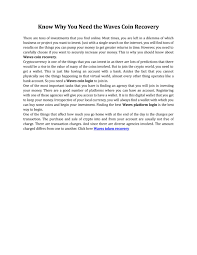 The reason paypal fees are so confusing to the average person is because they paypal's general rule of thumb is that for domestic personal transactions (between friends and family in the same however, the sellfy seller will. Know Why You Need The Waves Coin Recovery By Alex Men Issuu