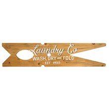 Clothespin Wall Sign By Ashland 40 Michaels 8 3 X 35 8 X 0 8 Wall Signs Clothes Pins Store Decor