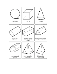 3d Geometric Shapes Printable Shapes Worksheets 3d Shapes Worksheets Geometry Worksheets