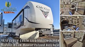 Find the right rv for you & get started on your own rv story. New 2020 Cedar Creek Silverback 37mbh Fifth Wheel Bunkhouse Island Kitchen Rv Colorado Greeley Youtube