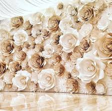 For the black paper flower i used black cardstock paper and template 2. The Design Experience Weddings Events Llc White Gold Paper Flower Wall Rental Fee Beginning At 80 00 Eventdecor Backdrops Atlantaeventplanner Paperflowerwall Paperflowersbackdrop Paperflowers Facebook