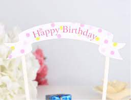 Order ships in 24 hours. Factory Customized Happy Birthday Letter Banner Cake Decoration Paper Flag Cake Banner China Cake Banner And Party Paper Flag Price Made In China Com