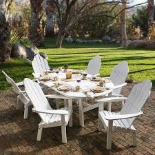 Have To Have It Great American Woodies Lifestyle Recycled Plastic Dining Set Seats 6 3999 99 Garden Patio Furniture Patio Dining Set Patio Set