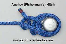 Animation Anchor Hitch Fisherman S Hitch Tying Boating Knots Tie Knots Rope Knots