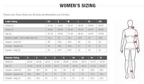 the north face womens size chart north face clothing size