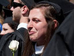 Graduation day at Wheaton College in Norton