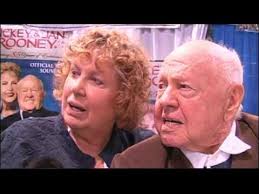 Mickey Rooney and Jan Rooney