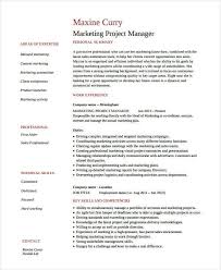 Marketing Project Manager Resume Marketing Resume Samples For Successful Job Hunters It Is An Irony Marketing Resume Resume Examples Project Manager Resume