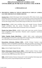 Hasil penelitian menunjukkan prevalensi anemia pada remaja di kota bengkulu tahun 2013 sebesar hari gizi nasional pertama kali ditetapkan pada 1951. Pedoman Penanggulangan Anemia Gizi Untuk Remaja Putri Dan Wanita Usia Subur Pdf Download Gratis