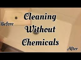 Sea sponge is an alternative to loofahs. Cleaning Without Chemicals Tub Shower Youtube