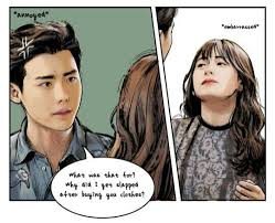 W Two Worlds Manhwa Style Meet The Cast Part 2 In The Store Second World Kdrama Drama