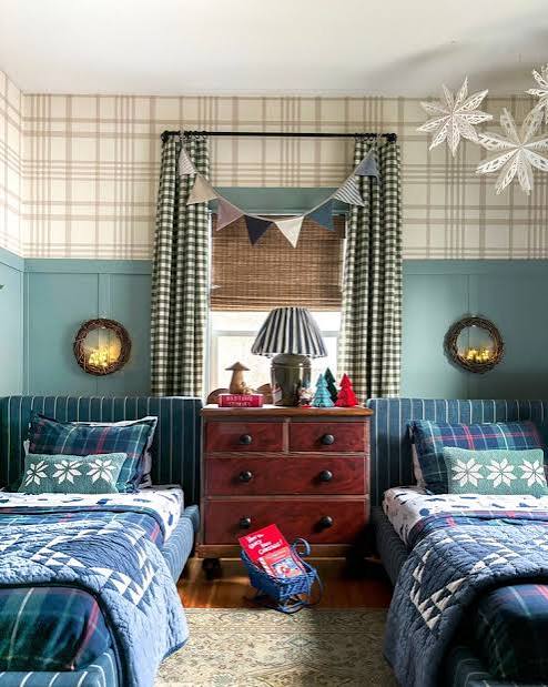 Plaid Bedroom Ideas