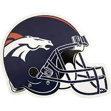 Applied Icon Den Broncos 12 In Outdoor Graphic Helmet Lowes Com In 2021 Broncos Helmet Football Helmets Denver Broncos Logo