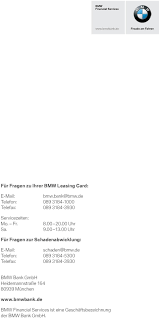Log into www bmw bank de in a single click within seconds without any hassle. Nicht Fur Jeden Aber Fur Bmw Leasing Kunden Pdf Free Download