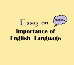 This value will help the applicants to get a job easily and the skill will carry the applicants to get a good job in a high position. Essay On Importance Of English Language English Essay