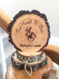 All categories cake topper accessories background base bead bell charm crystal floral gazebo toppers golf cake toppers hockey cake toppers hunting cake toppers more sport cake vehicle cake toppers cake topper display stand child cake toppers funny wedding cake. Rustic Wedding Cake Topper Deer Hunting Wood Burned Romantic Custom Cake Topper The Hunt Wedding Cake Toppers Rustic Wedding Cake Toppers Rustic Cake Toppers