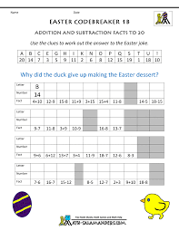 So here come some wonderful math activities for year 2 children. Easter Worksheets For Kids