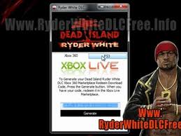 If you look closely you'll realize it says dead island. How To Get Free Dead Island Ryder White Dlc Code Video Dailymotion