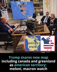 Donald Trump has shared images portraying Canada and Greenland as part of  U.S. territory, reigniting controversy around his long-standing interest in  expanding American influence in the Arctic region. The posts were shared