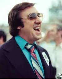 My lovely wife with Jim Nabors at the track around 1986