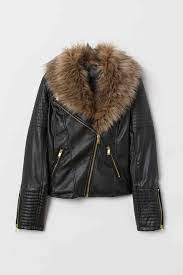 A College Student Shares Her March 2019 Favorites From An Essential Oil Diffuser To A Faux Leather Fur Leather Jacket Fur Collar Jacket Leather Jackets Women