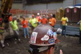 Safety Turner Construction Company Top Of A Building Building Under Construction Hard Hats