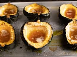 Maple Roasted Acorn Squash Recipe Food Network Recipes Acorn Squash Recipes Acorn Squash