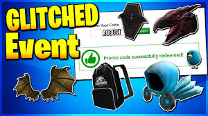 Roblox Promo Code All Working Promo Codes On Roblox 2019 Roblox Glitched Event Not Expired