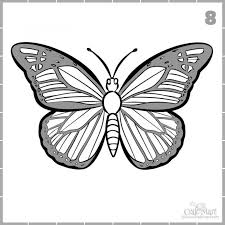How To Draw A Butterfly Step By Step Easy And Fast Craft Mart In 2020 Butterfly Drawing Easy Drawings Drawings