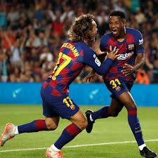 Get samuel umtiti latest news and headlines, top stories, live updates, special reports, articles, videos, photos and complete coverage at mykhel.com. Fc Barcelona Ansu Fati Ist Das Neue Wunderkind Zaubert Er Auch Beim Bvb Stern De